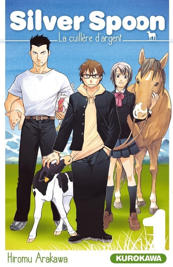 silver spoon - la cuillère d'argent tome 1