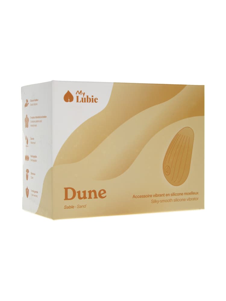 My Lubie Dune Accessoire Vibrant en Silicone Moelleux - Sable
