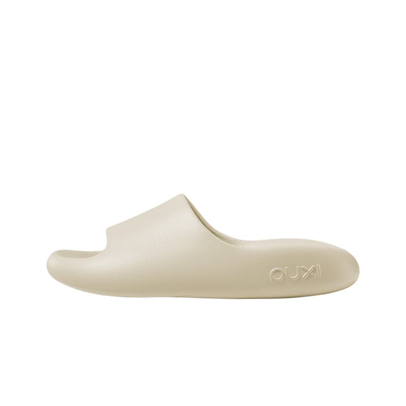 PUXI Mules à enfiler gâteau moelleux Marron argile Pointure 37-38 Unisexe Mode minimaliste