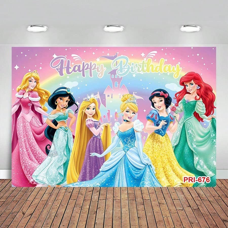 Toile De Fond Princesse Alice Jasmine, Décor De Table Pour Gâteau Danniversaire Pour Fille, Fête Danniversaire Pour Fille, Réception-cadeau Pour